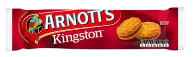 Package of Arnott's Kingston biscuits