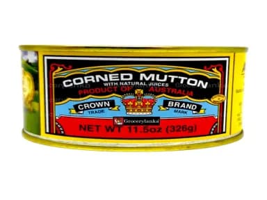 Can of Crown Corned Mutton