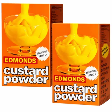 Edmonds Custard Powder tin