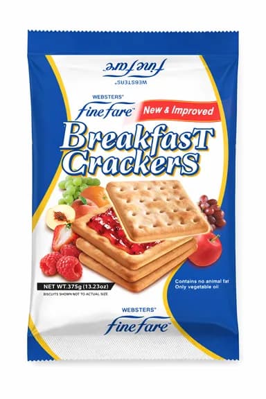 Package of FMF Fine Fare Breakfast Crackers