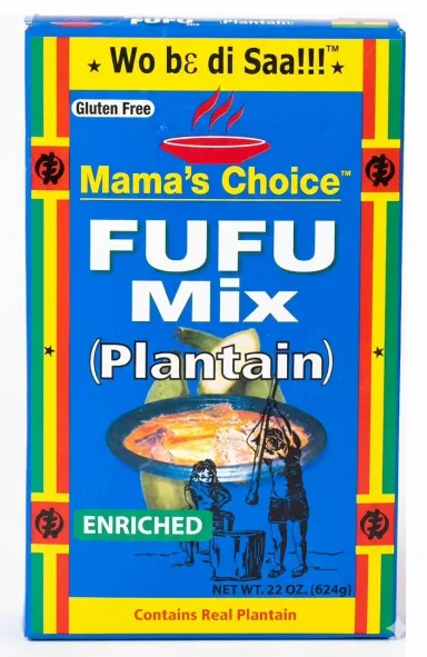 Package of Fufu Mix Plantain Flour
