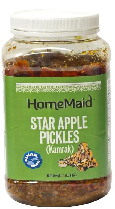 Jar of Kamrak Star Pickle Apple