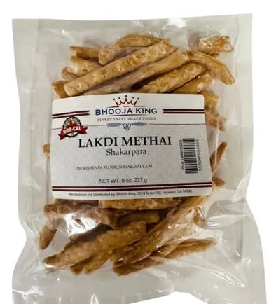 Package of Lakdhi Methai snack