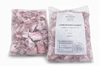 Cut of Lamb Shank Sliced Prepack
