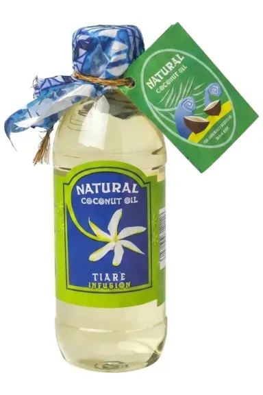 Bottle of Natural Coconut Oil Tiara