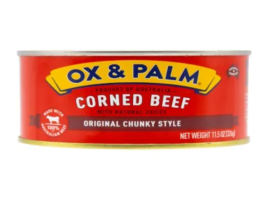 Can of Ox & Palm Corned Beef 11.5oz
