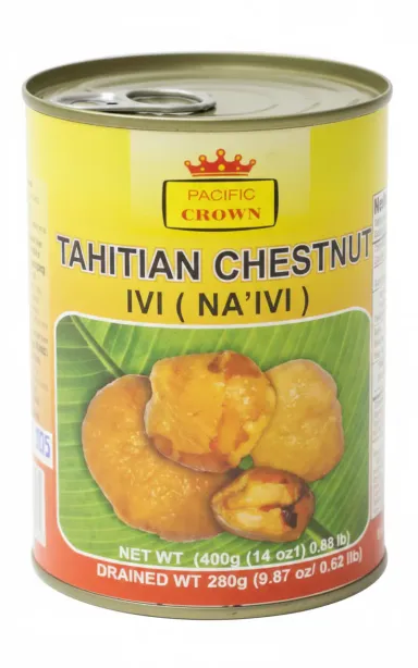 Can of Pacific Crown Tahitian Chestnut