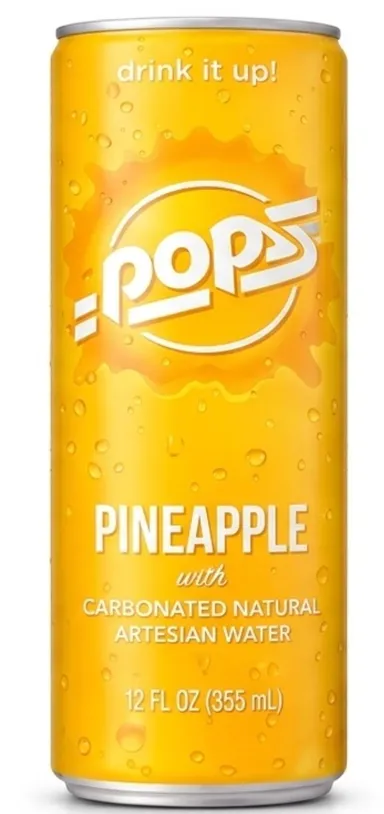 Pops Pineapple 355ml can