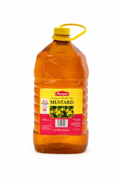 Bottle of Punjas Mustard Oil 4L