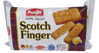 Package of Punjas Scotch Finger cookies