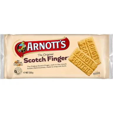 Package of Scotch Finger cookies